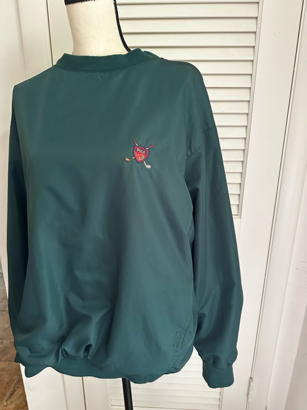 Polo Golf by Ralph Lauren Windbreaker , Pullover - Embroidered Crest Medium Size